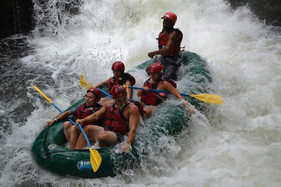 White-water rafting Costa Rica